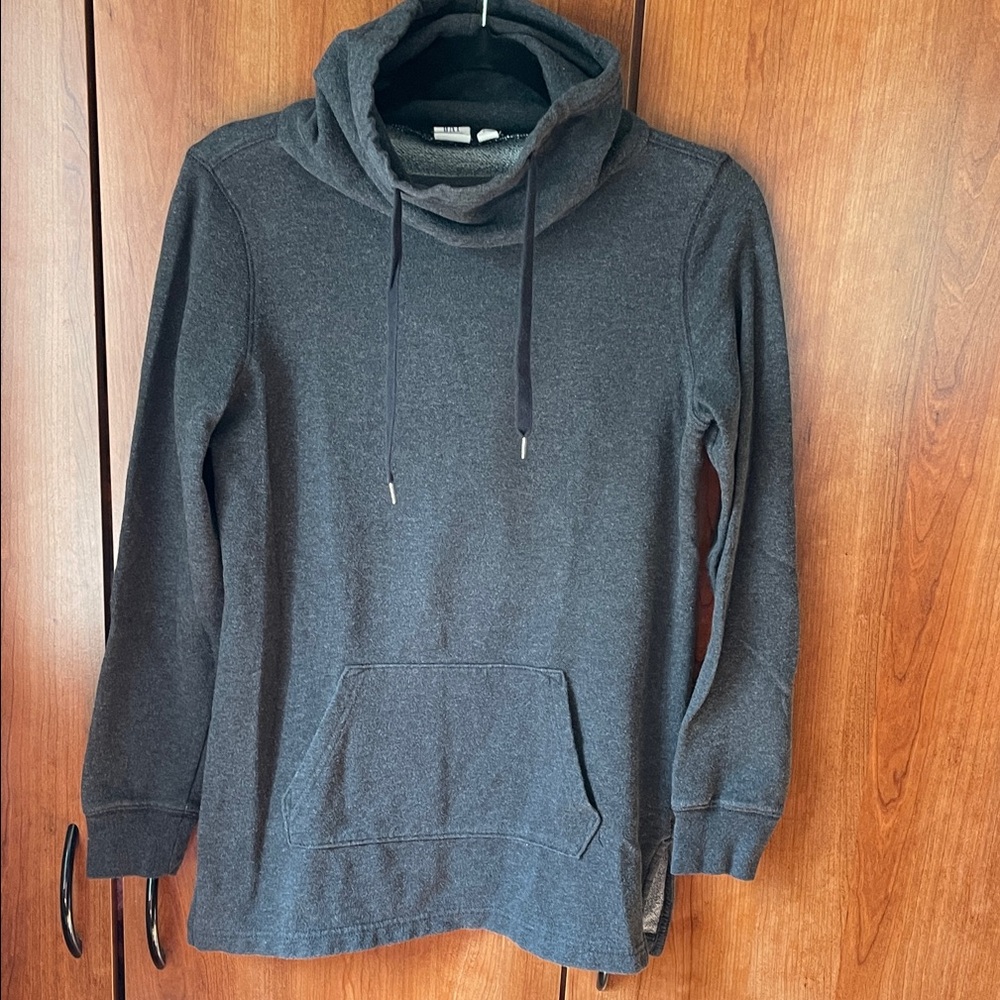 GAP Charcoal Gray Hoodie Sweatshirt